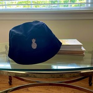 Pineapple Embroidered Bucket Hat